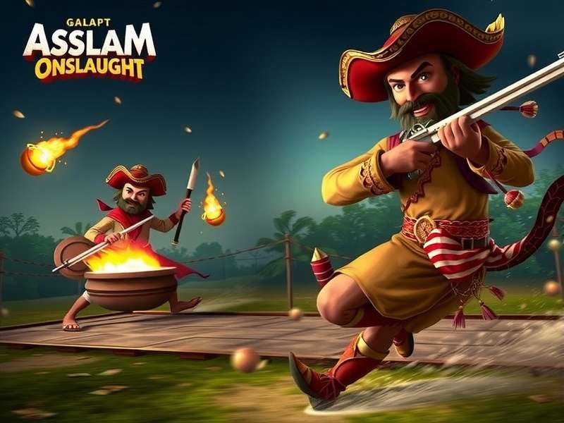 Assam Outlaw Onslaught Gameplay Screenshot